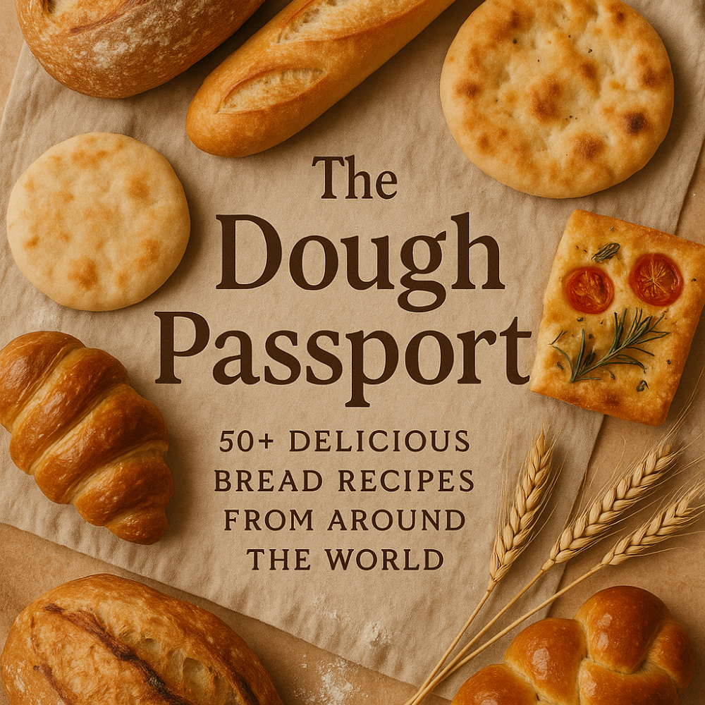 Dough Passport - 50 Bread Recipes From Around the World (E-Book)