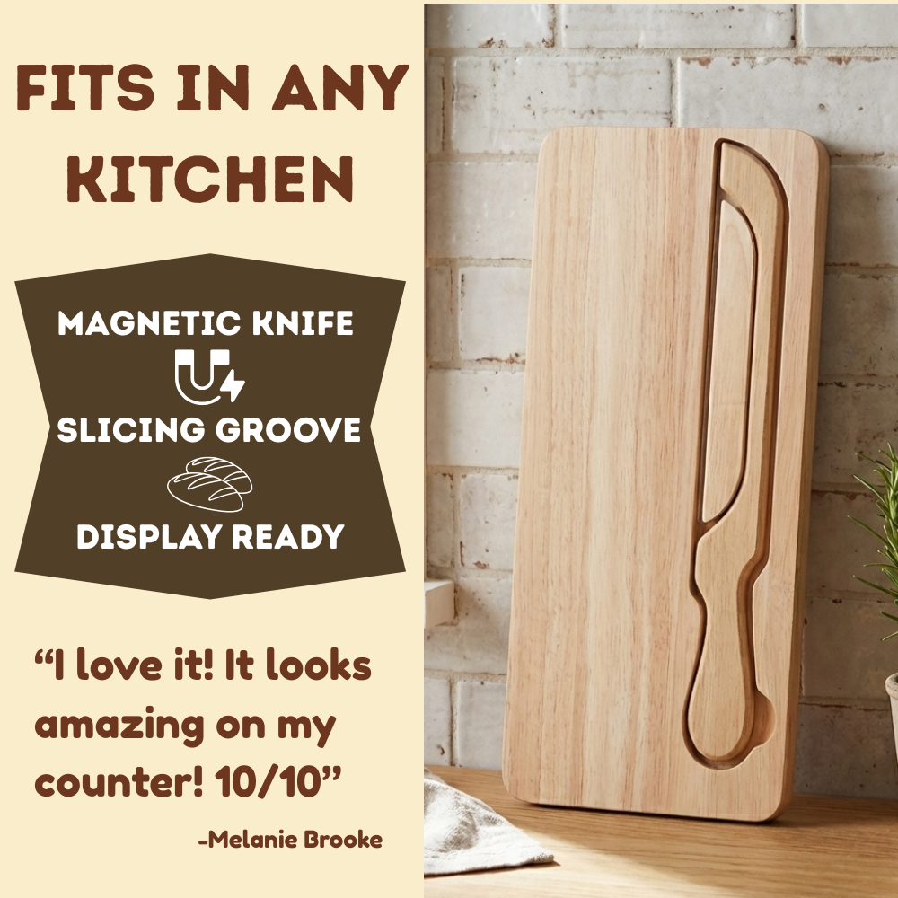 DoughPro™ Sourdough Board & Bow Knife Set