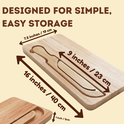 DoughPro™ Sourdough Board & Bow Knife Set